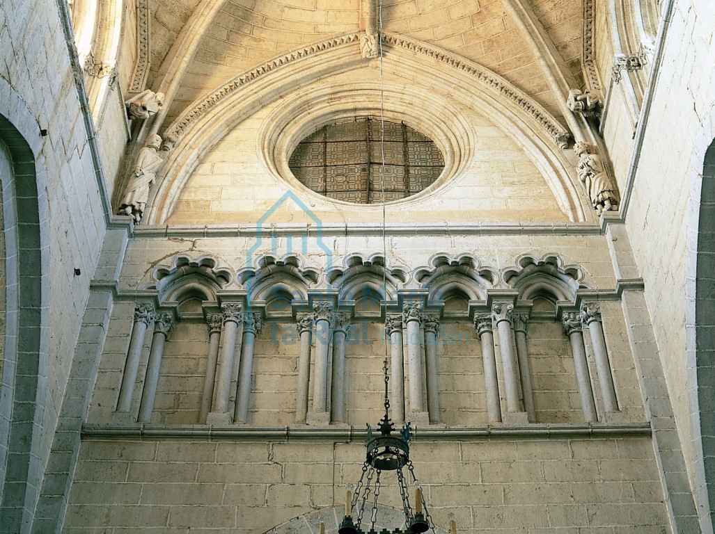 Interior del hastial