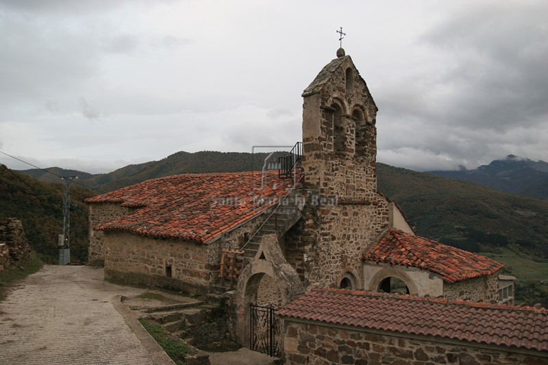 Vista general de la iglesia de San Martín