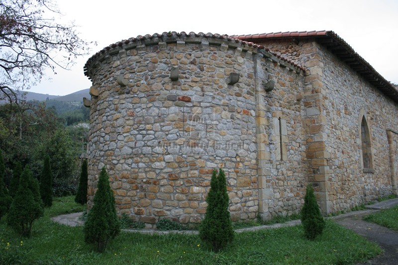 Vista exterior del ábside