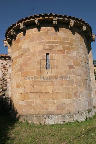 Vista exterior del ábside