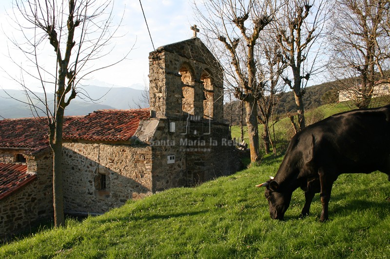 Espadaña de la iglesia de San Julian