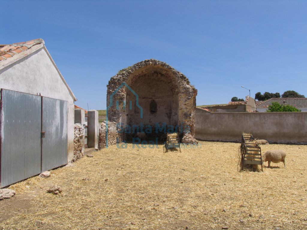 Vista del interior por la parte occidental