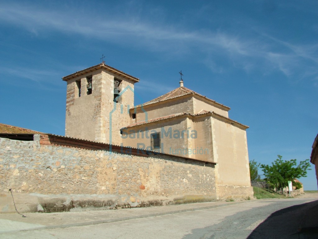 Vista del exterior de la iglesia