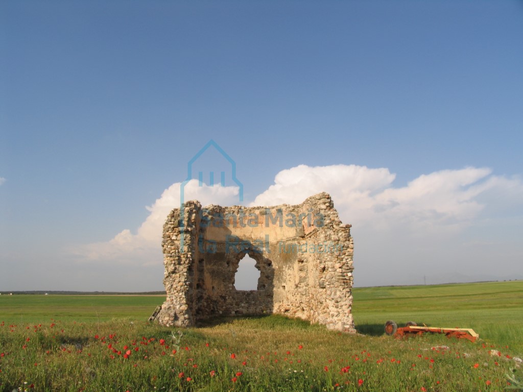 Restos del interior del templo