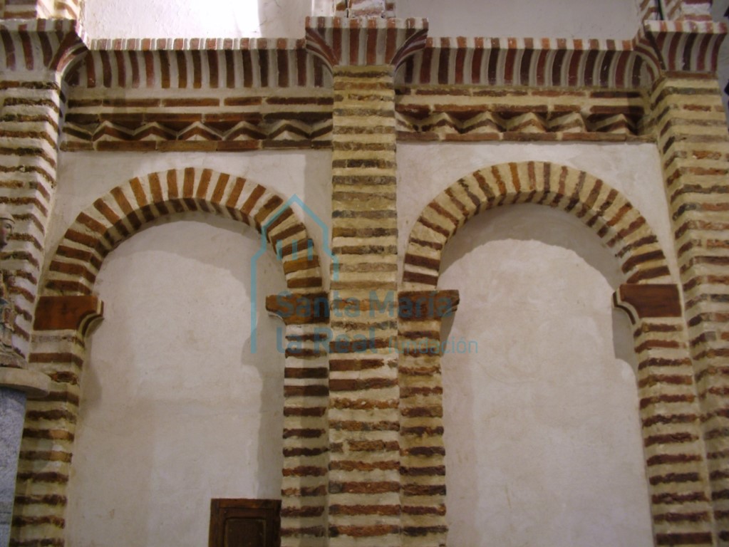Arquerías del presbiterio