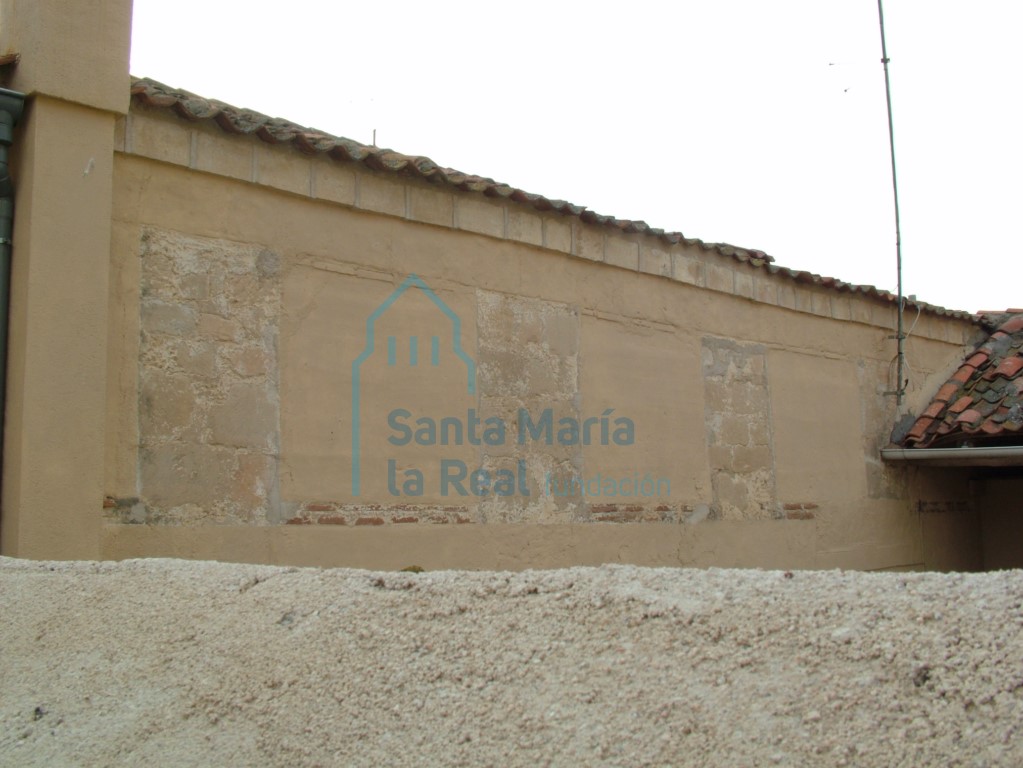 Vista de uno de sus muros