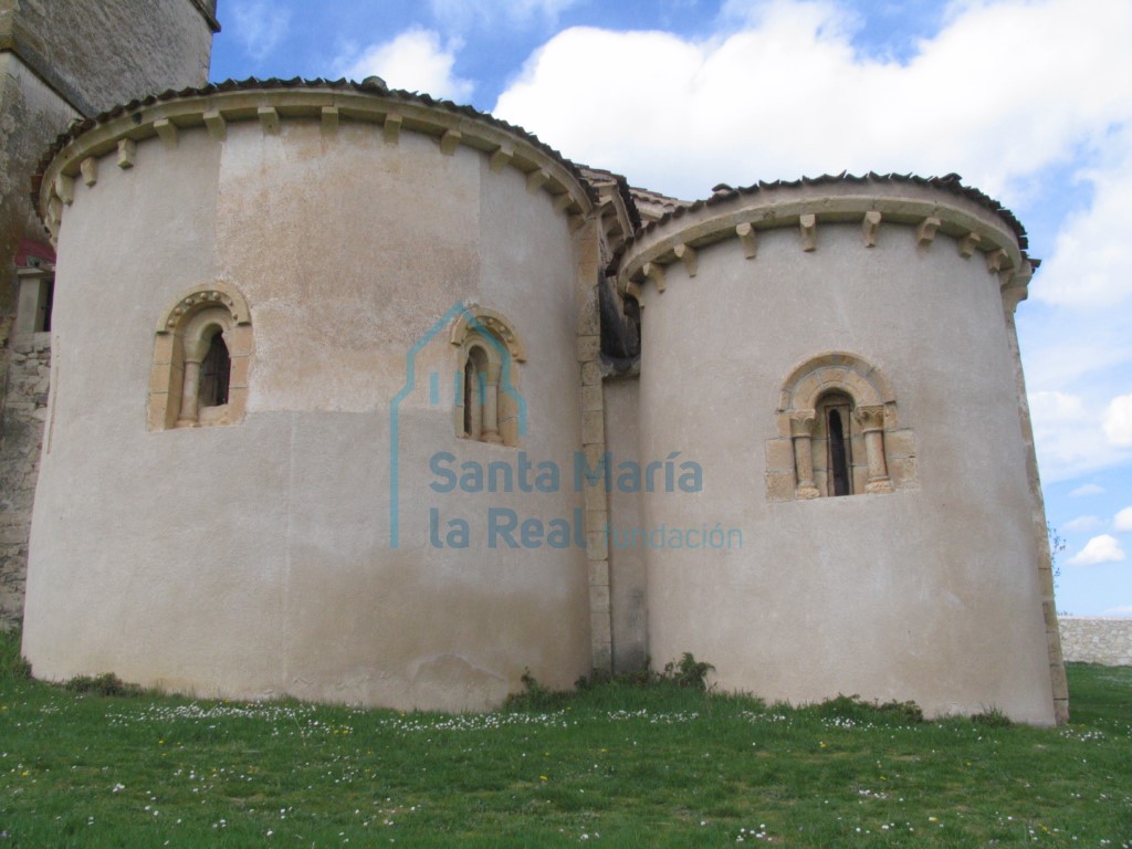Ábsides de la cabecera