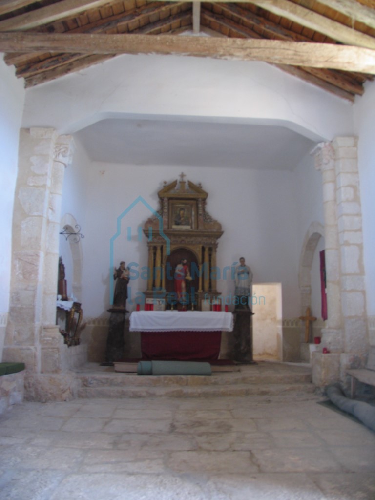 Interior de la iglesia