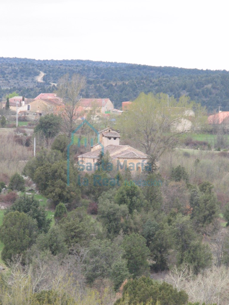 Vista exterior desde el este
