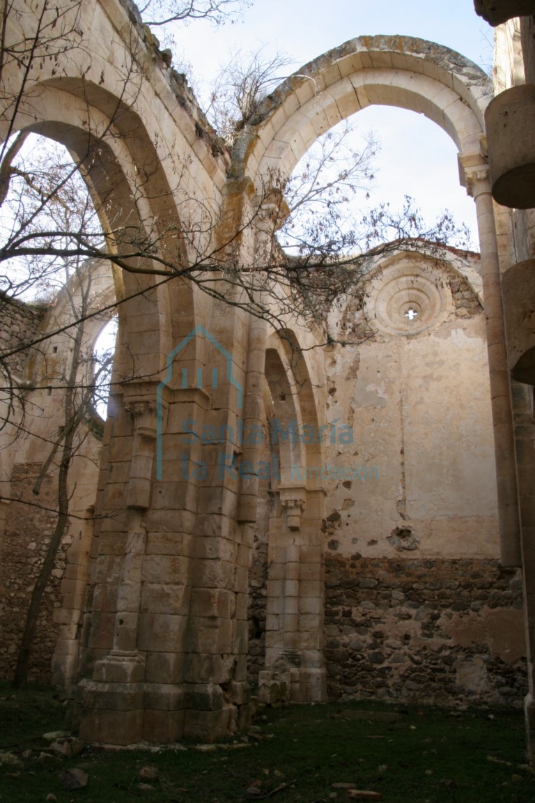 Interior de la nave norte