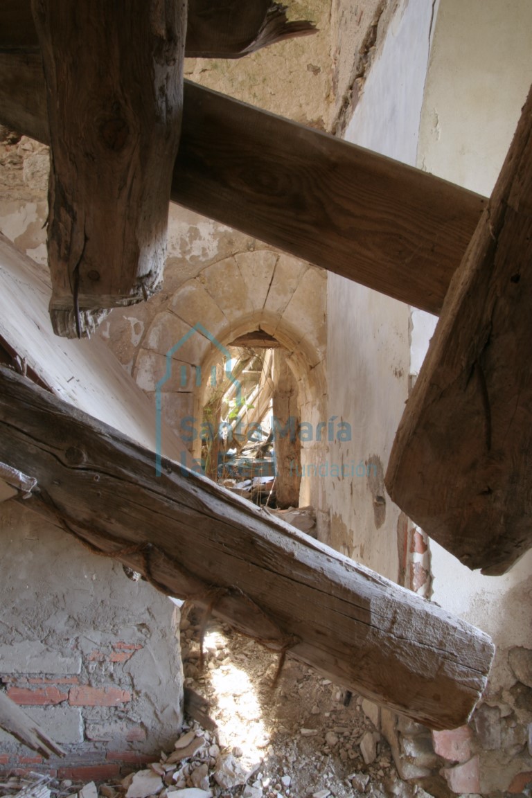 Vista del interior del colateral sur