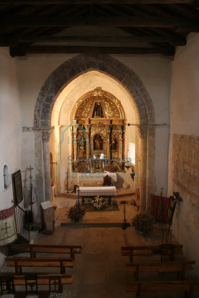 Vista de la cabecera desde el coro