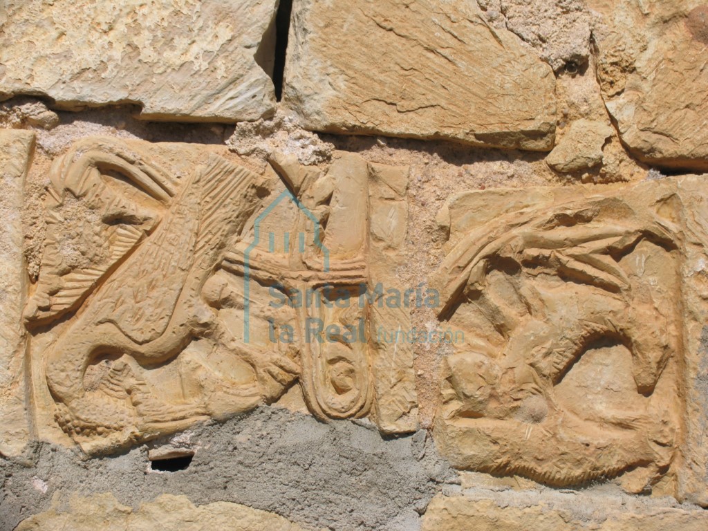 Detalle de sillares labrados