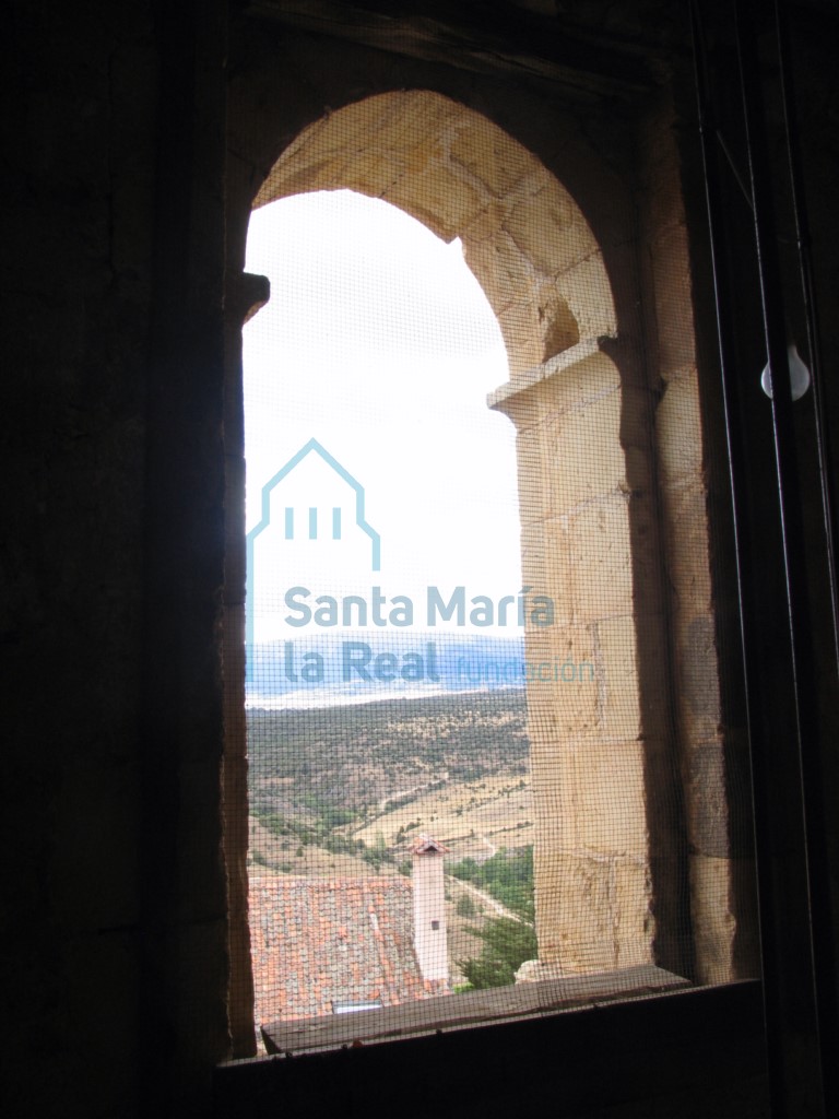 Interior del tercer piso de la torre