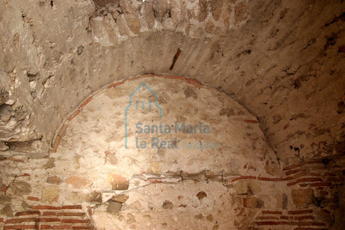 Bóveda del piso bajo de la torre