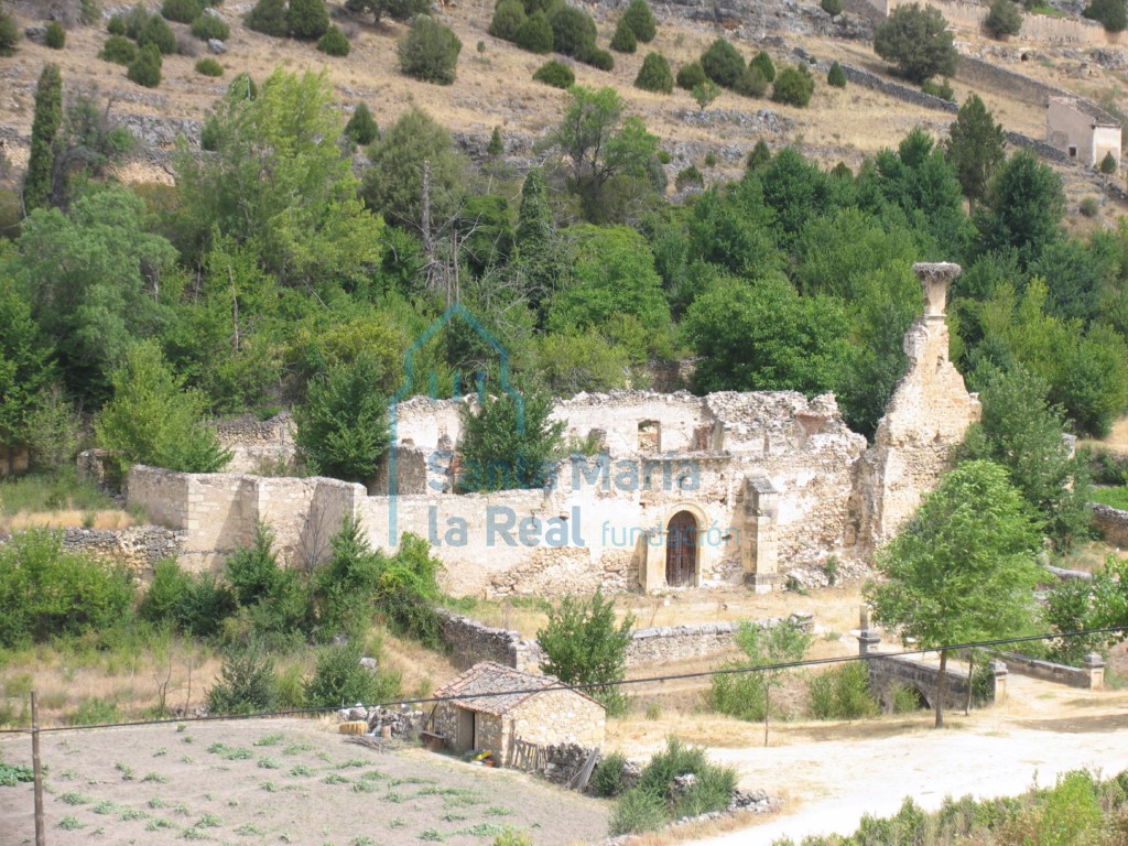Vista de la ermita