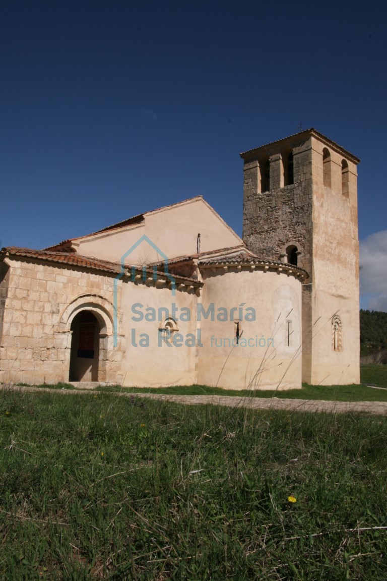 Vista de la fachada este