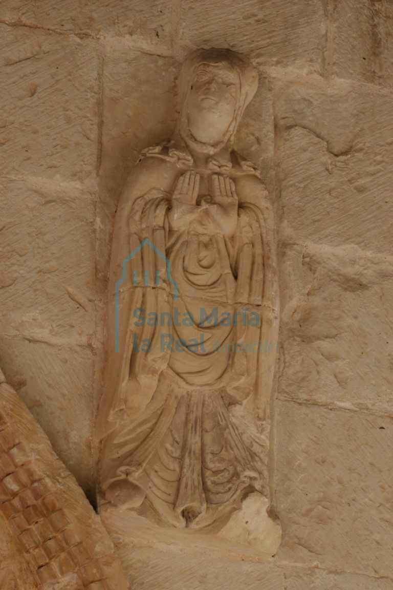 Relieve de la Virgen María de la Anunciación