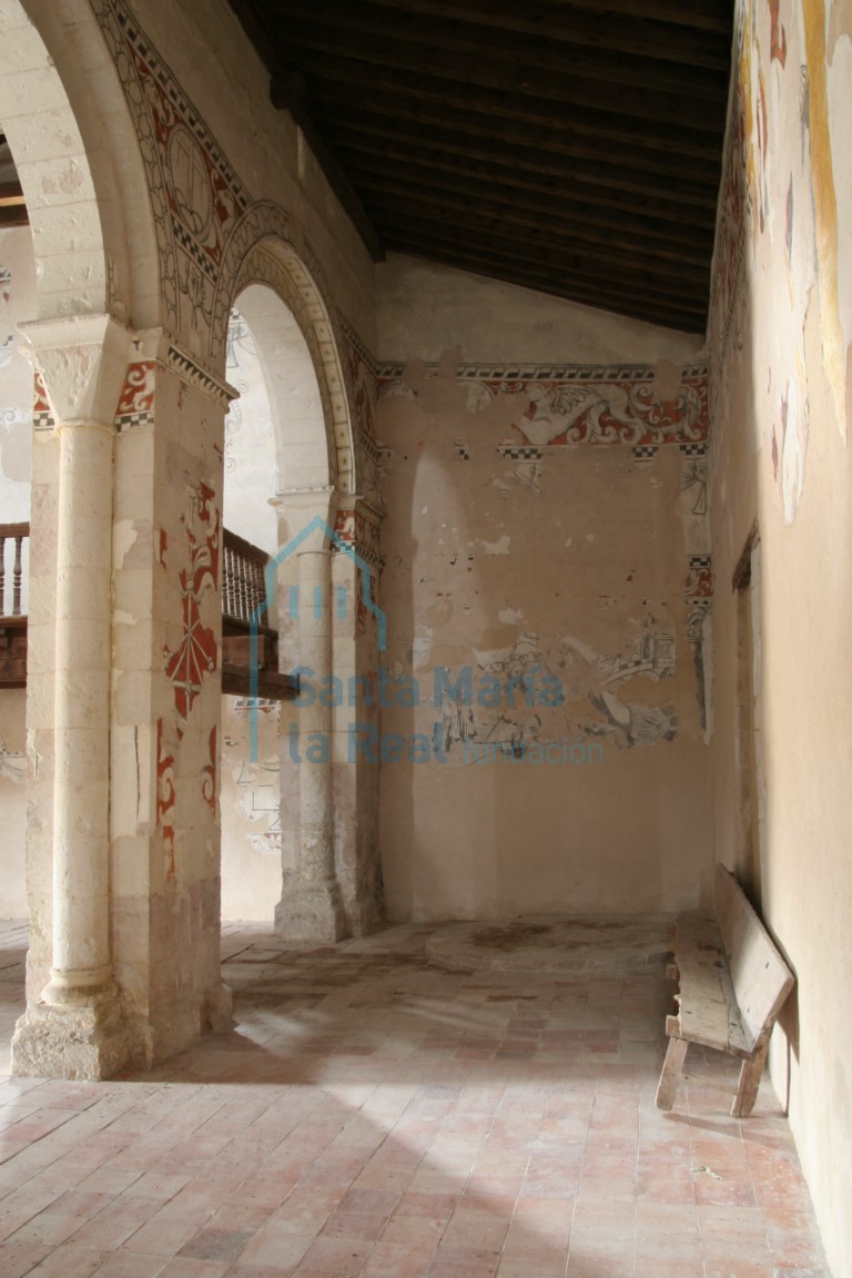 Interior de la nave septentrional