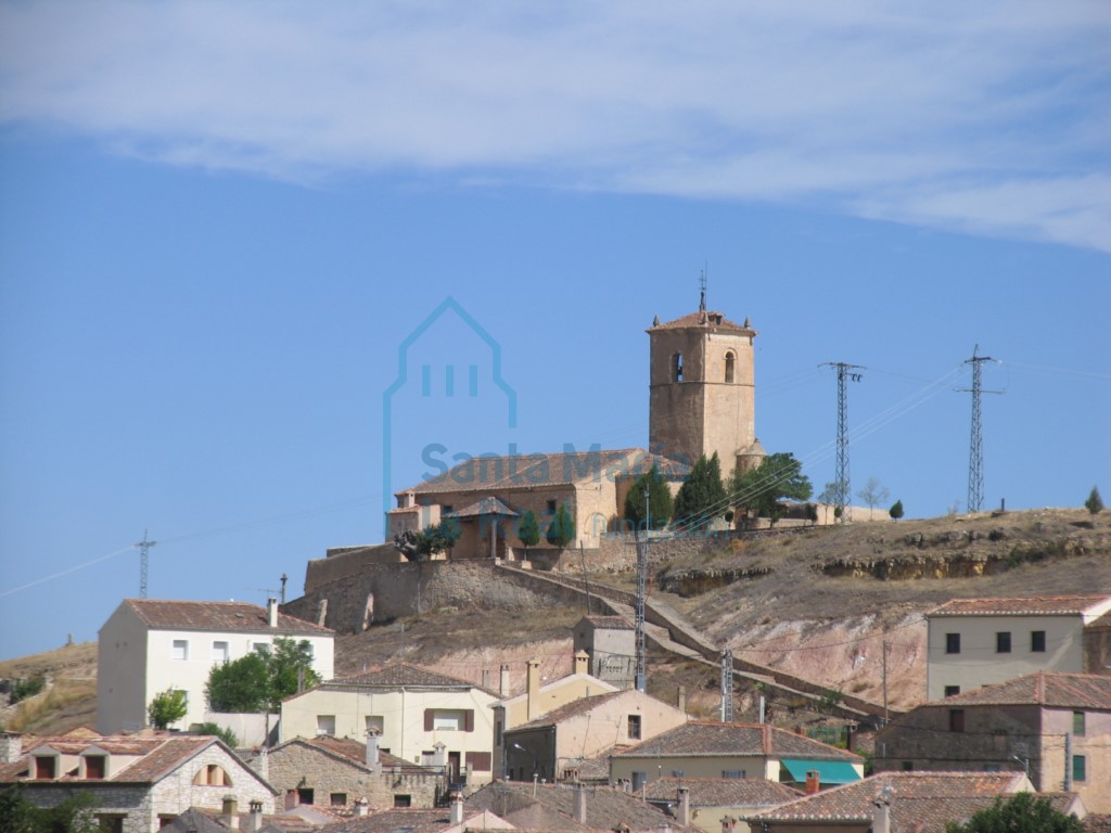 Vista exterior  de la iglesia