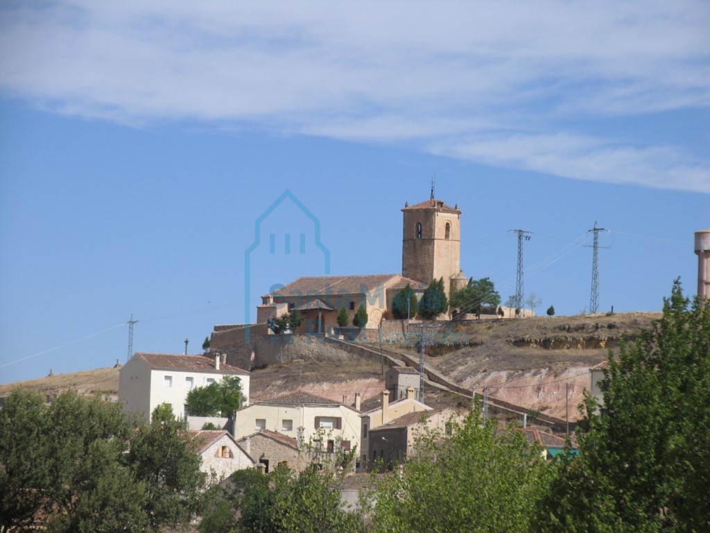 Vista panorámica de la iglesia