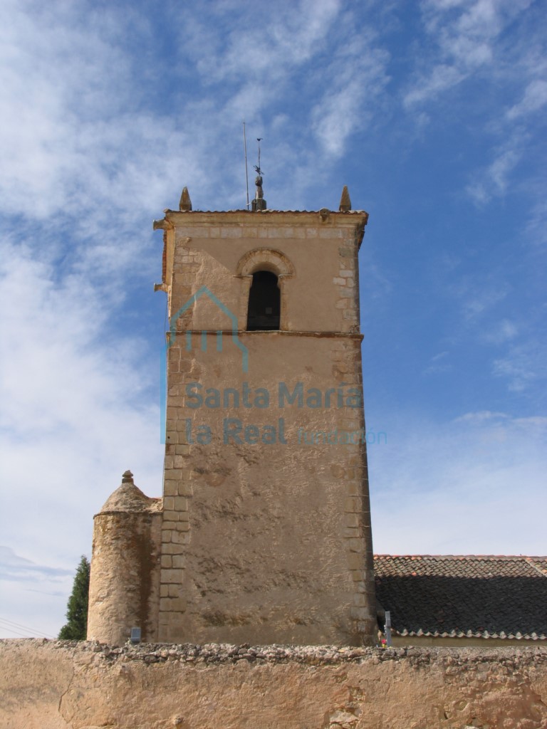 Parte alta de la torre