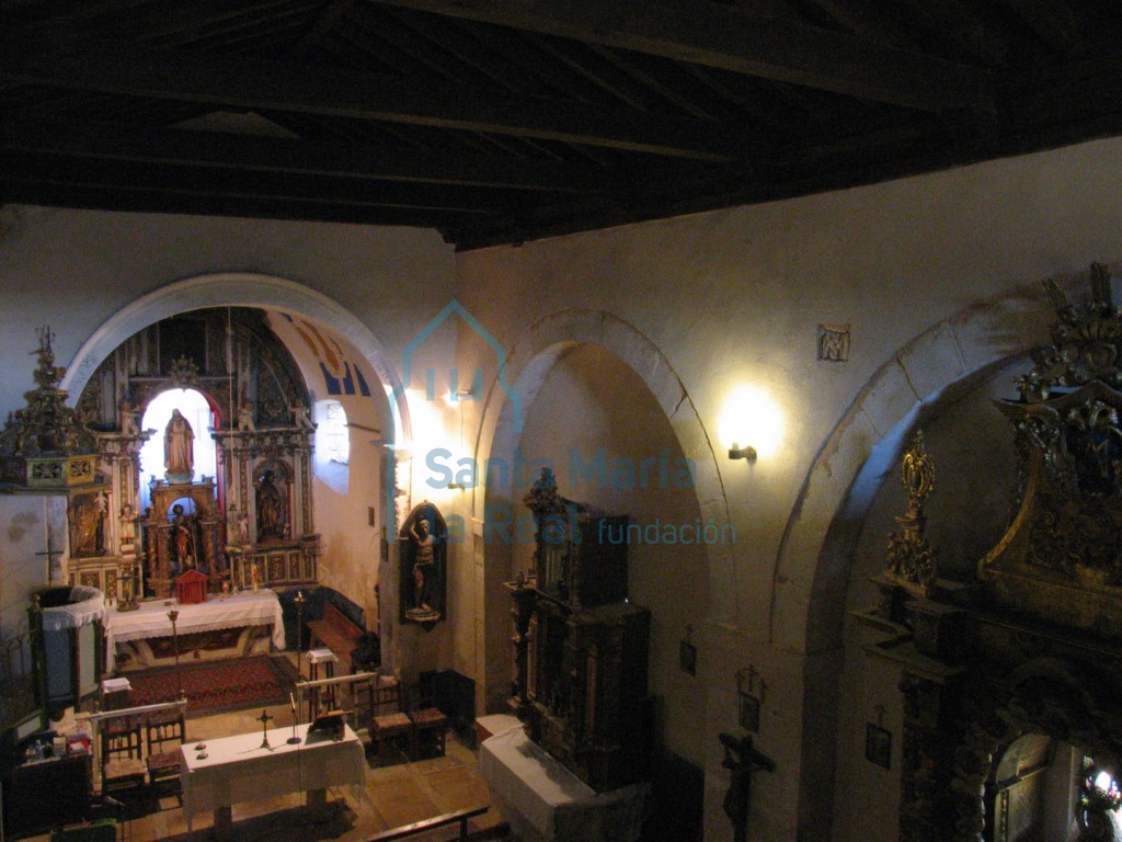 Interior desde el coro