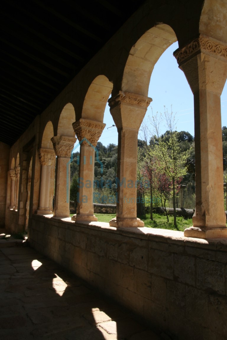 Interior del pórtico