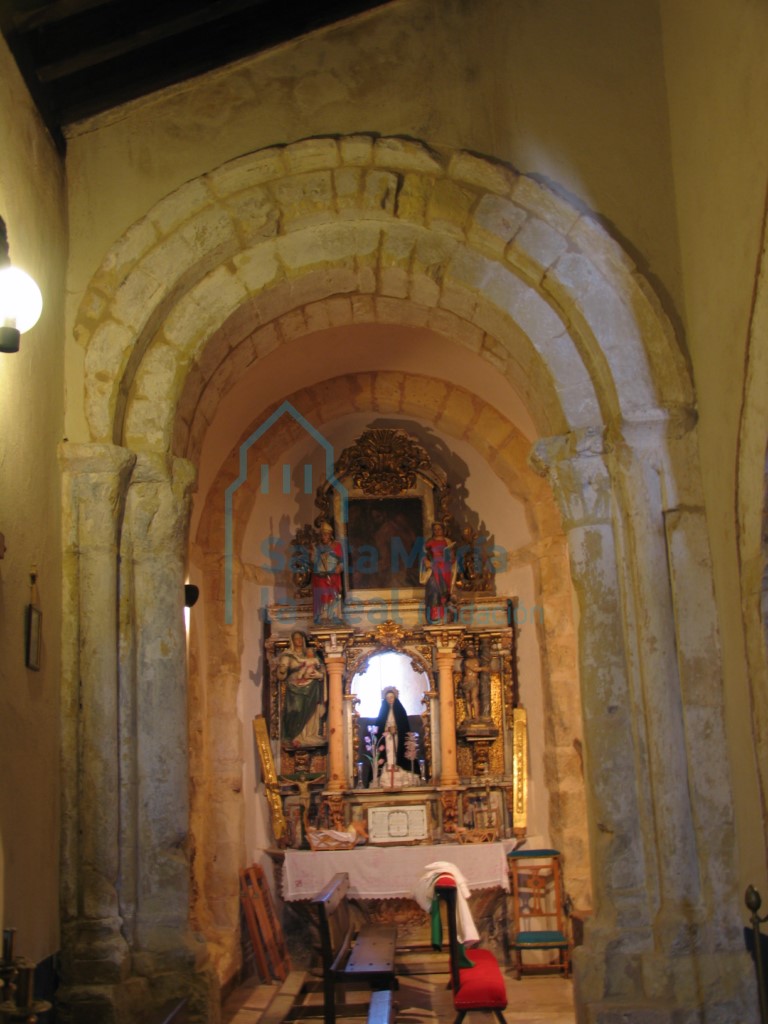 Interior de la nave norte