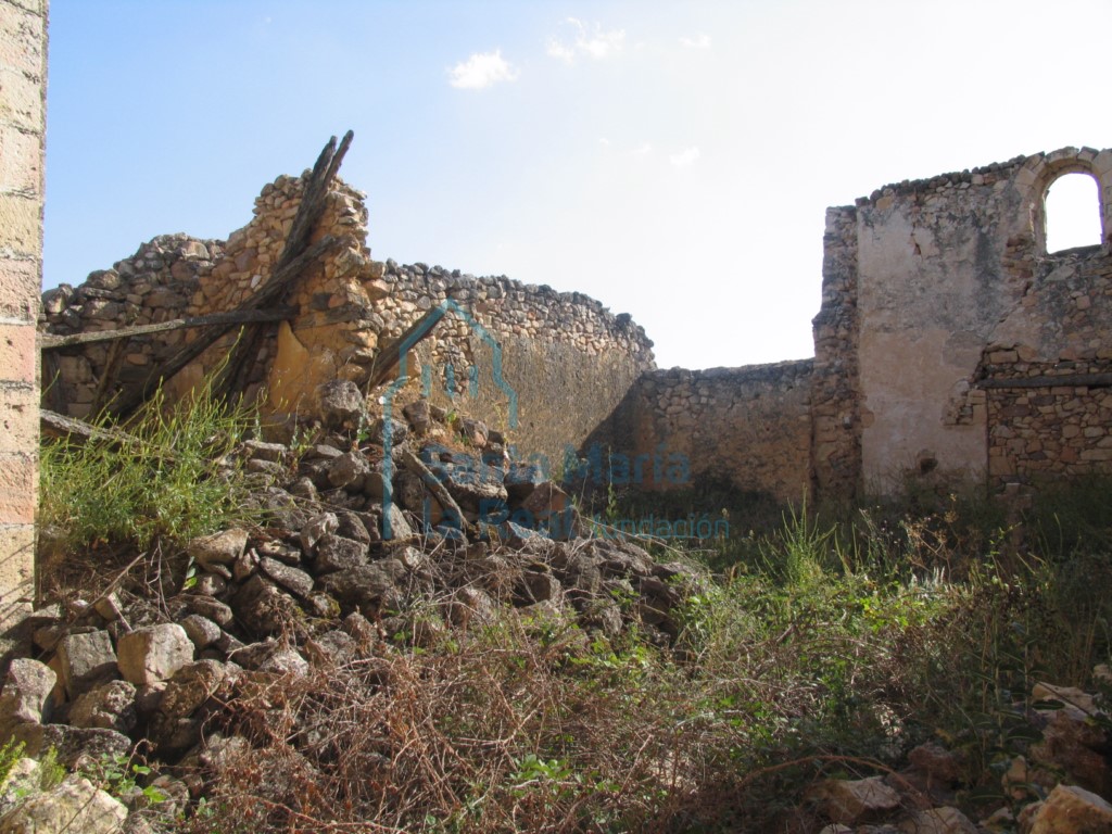 Interior de la ermita