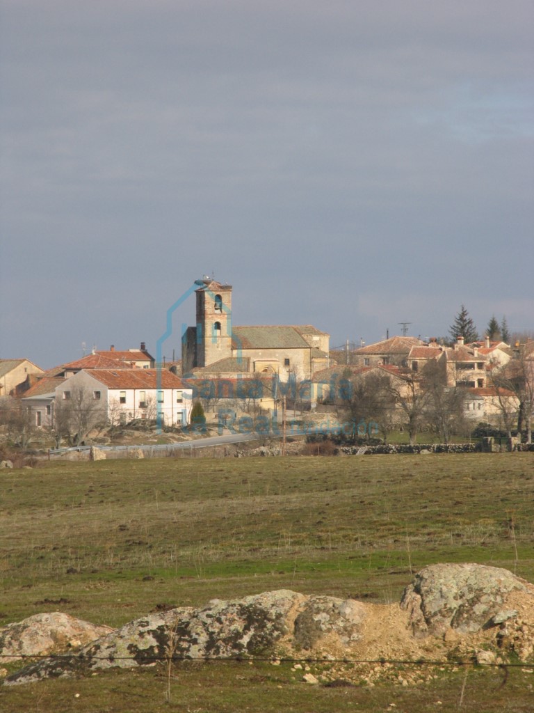 Vista de la iglesia