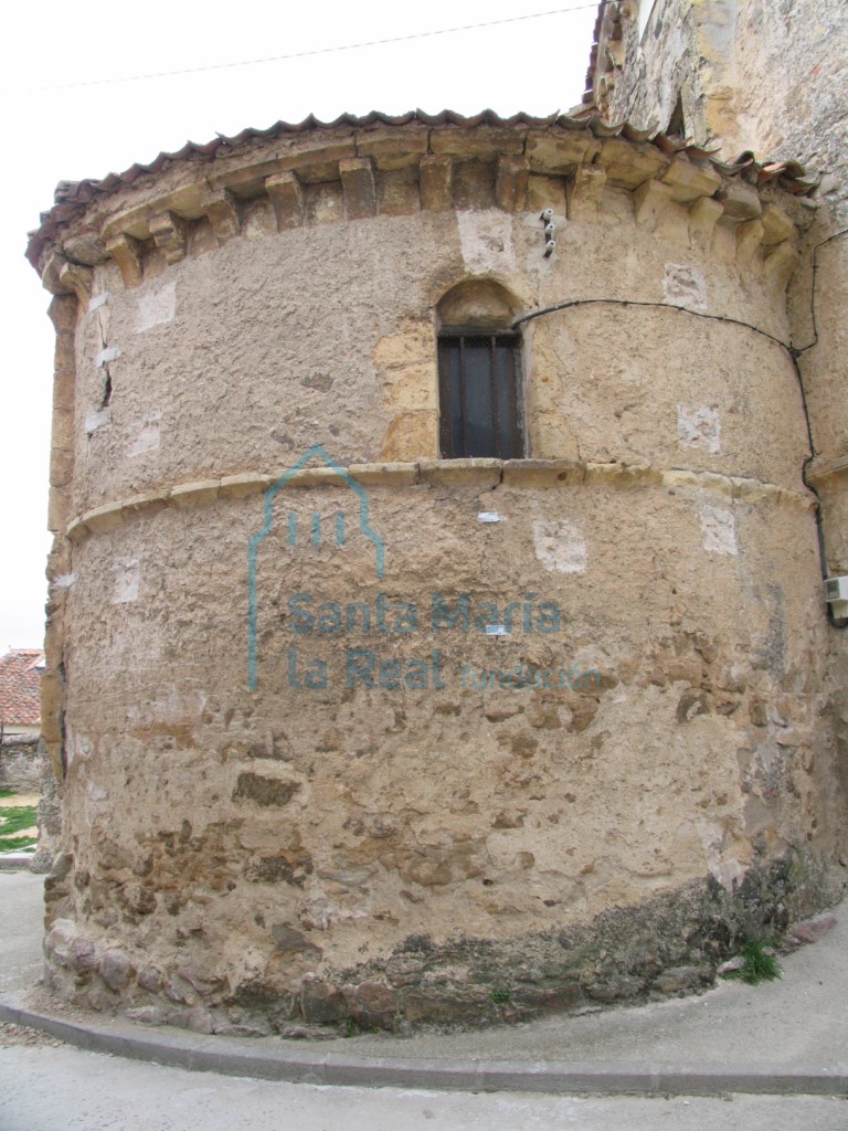 Vista del ábside menor