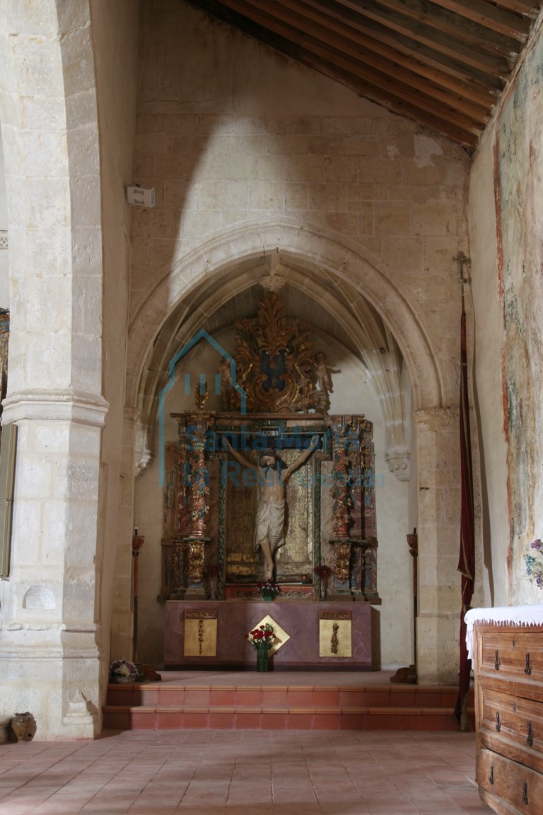 Interior del ábside meridional