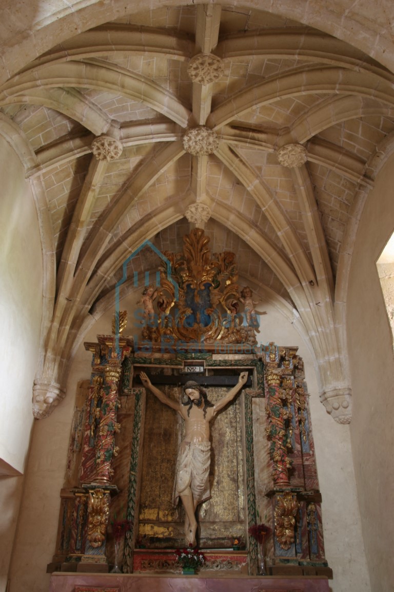 Bóveda del ábside meridional