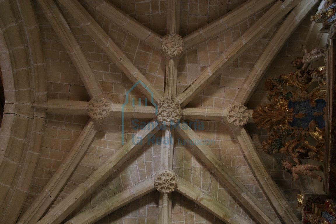 Bóveda del ábside meridional