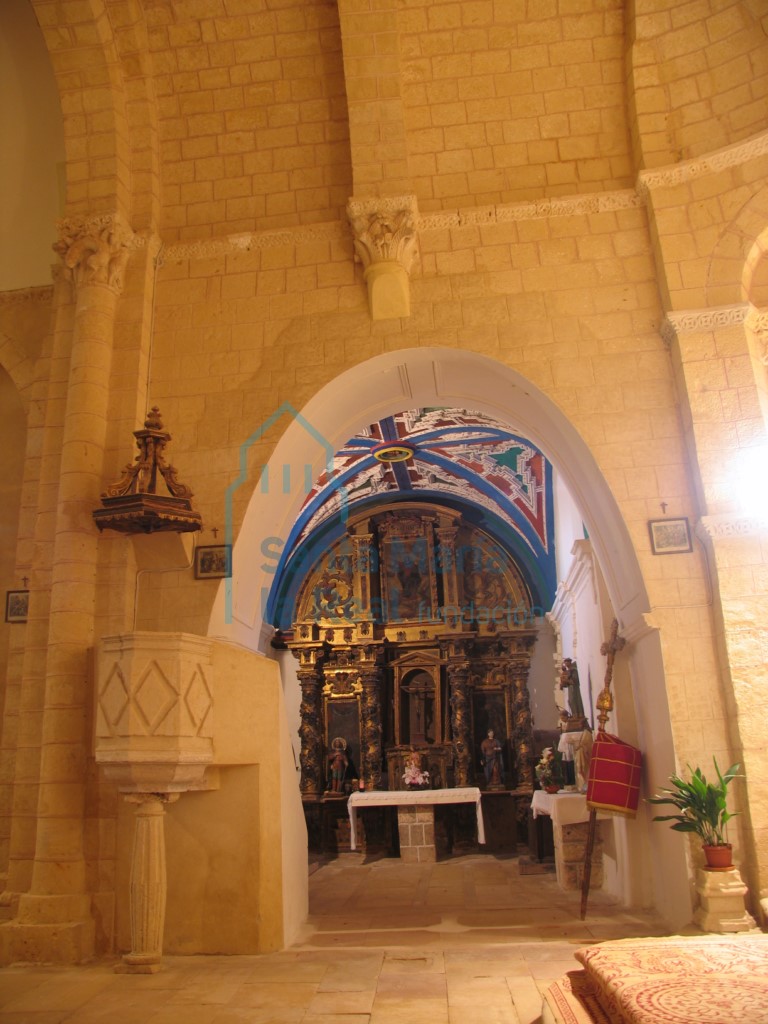 Vista de la capilla lateral norte