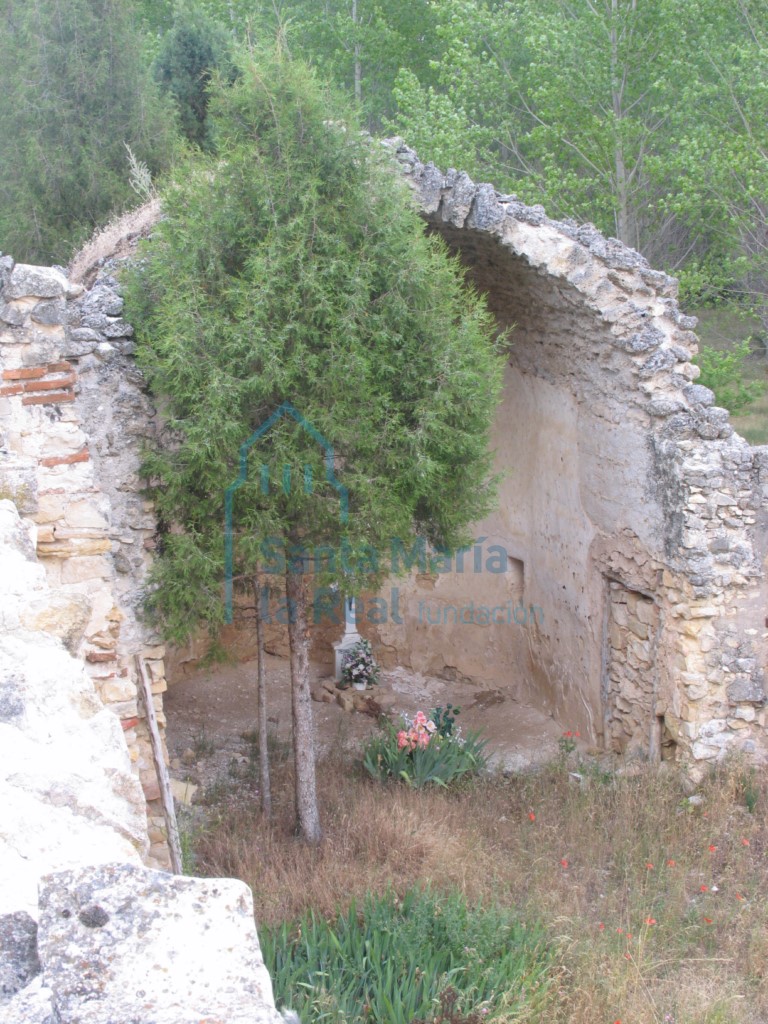 Vista de la cabecera desde la nave