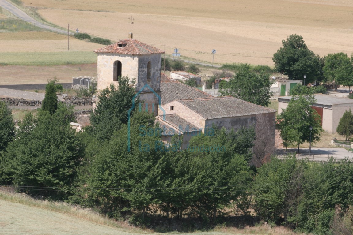 Vista de la iglesia