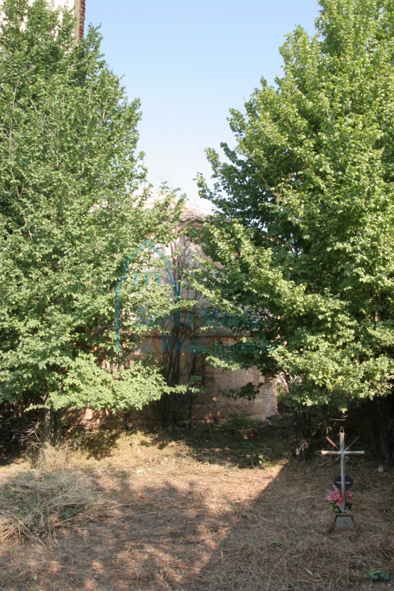 Vista del ábside de la iglesia