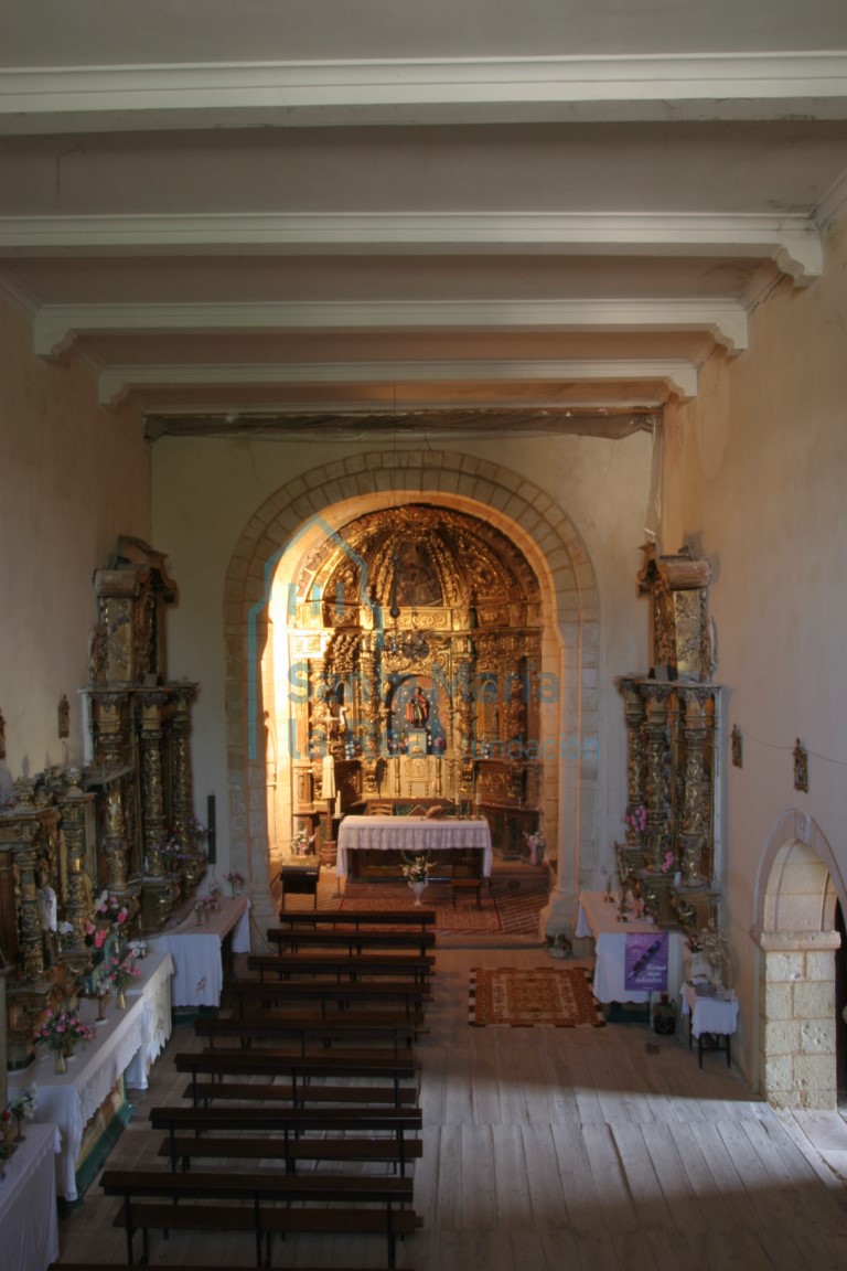 Interior desde el coro