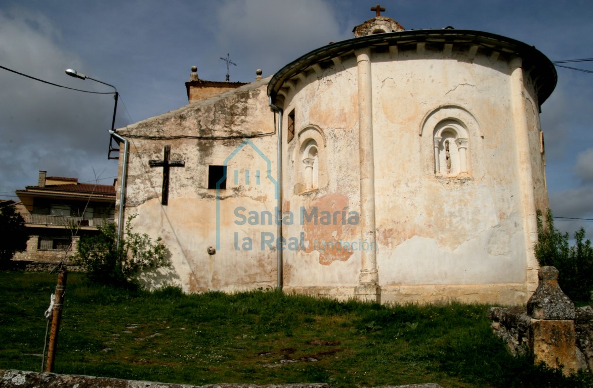 Vista exterior desde el este