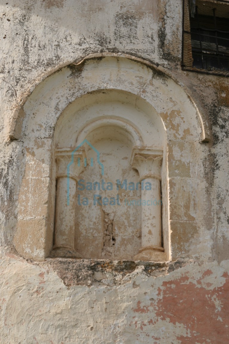 Ventana absidal del lado septentrional