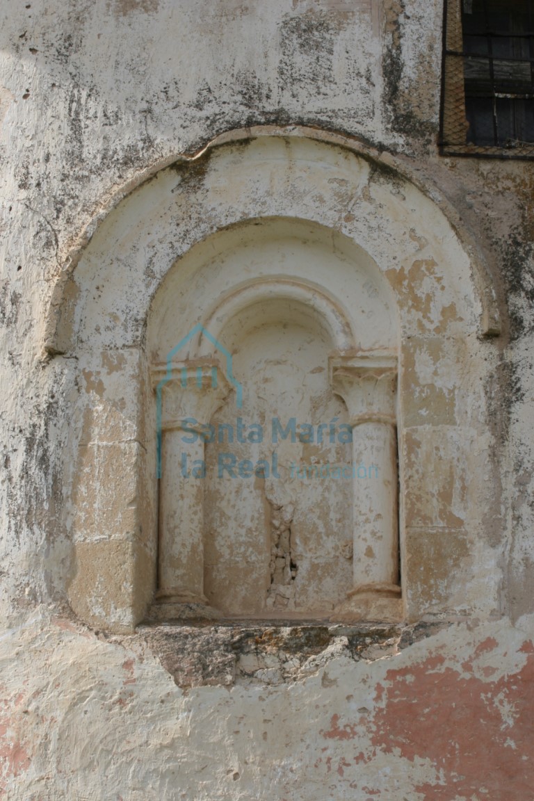 Ventana absidal del lado norte