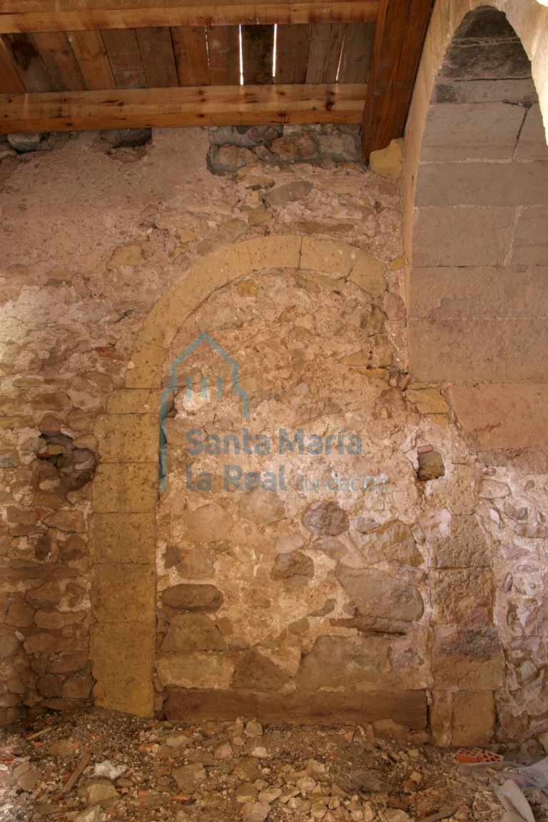 Arco cegado del interior