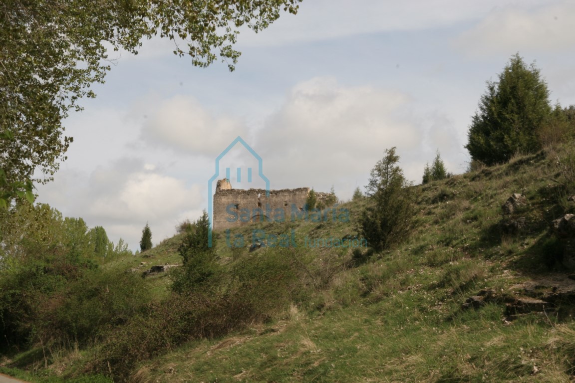 Vista panorámica de las ruinas