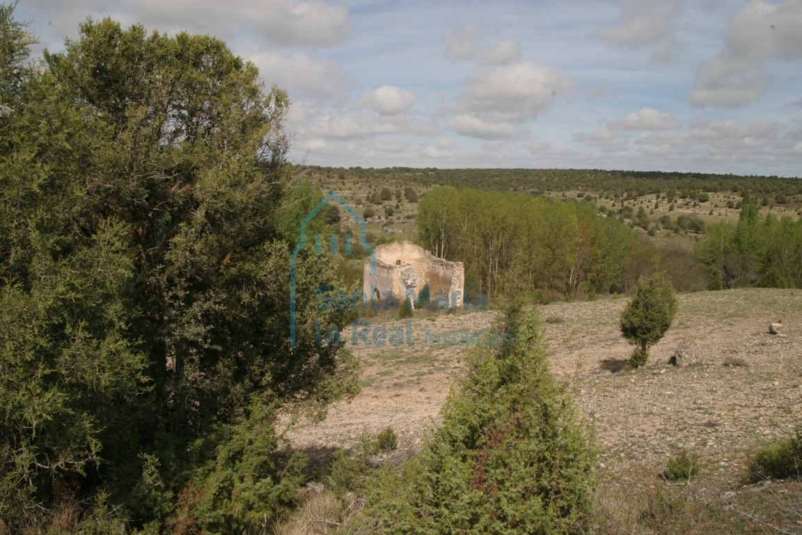 Panorámica de las ruinas desde el noreste
