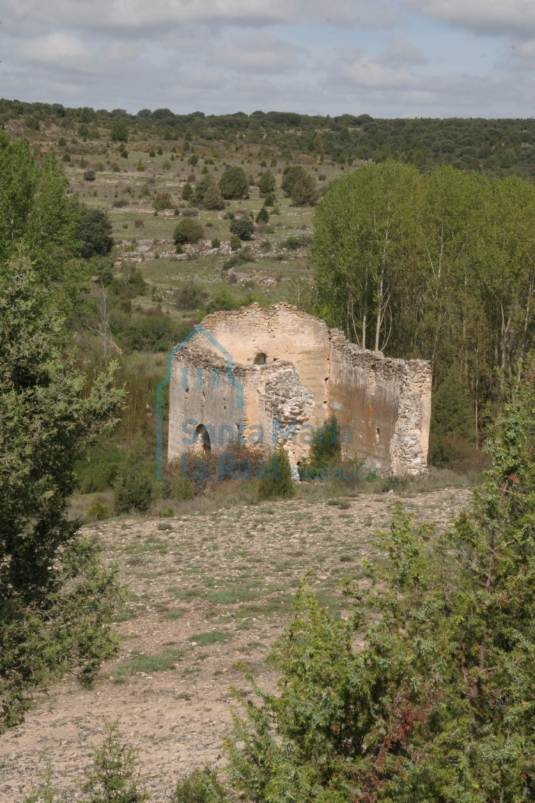 Ruinas desde el sureste