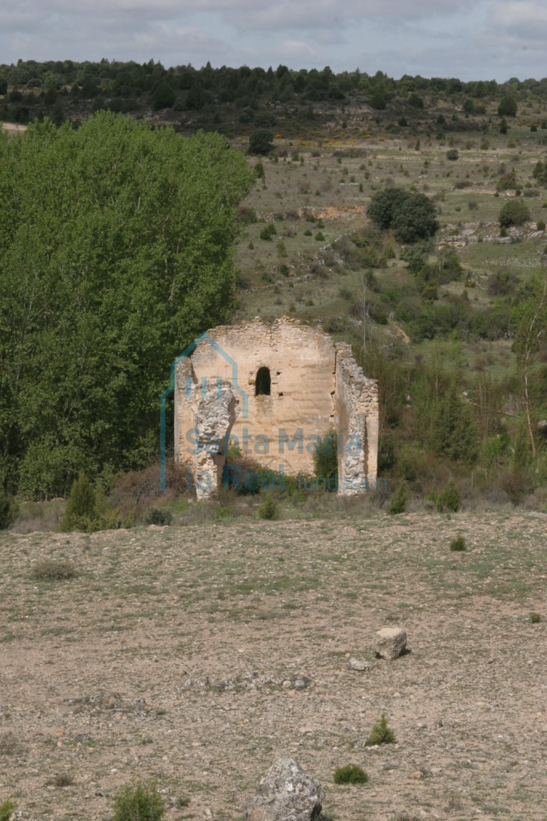 Ruinas desde el este