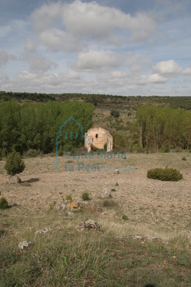 Ruinas desde el este