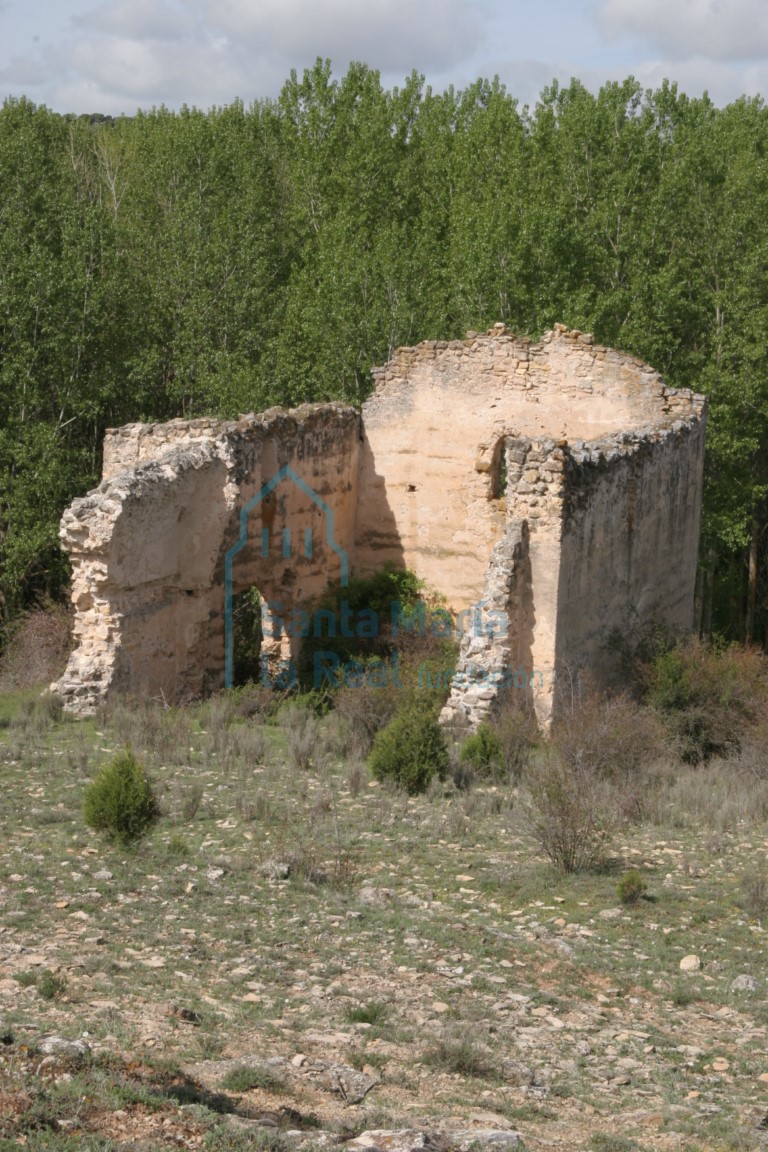 Las ruinas desde el noreste